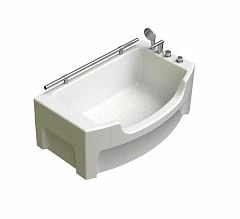 Акриловая ванна Radomir Чарли 120х69 для хозяйственных нужд без полотенцедержателя