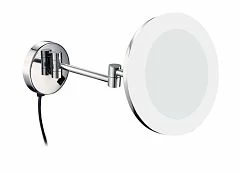 Косметическое зеркало Lvyi 1806D с Led подсветкой глянцевый хром